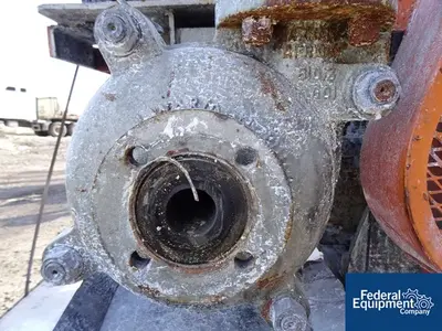 USED Warman 2" x 2" Warman Centrifugal Pump, Rubber