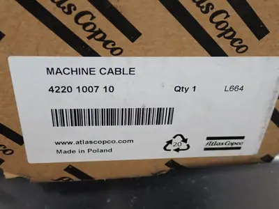 New | in-Stock ATLAS COPCO 4220 1007 10 Cable & Wire | HGR 24 #741596