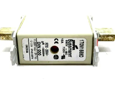 3 NEW BUSSMANN 170M1559D FUSES 16AMP 690V-700V