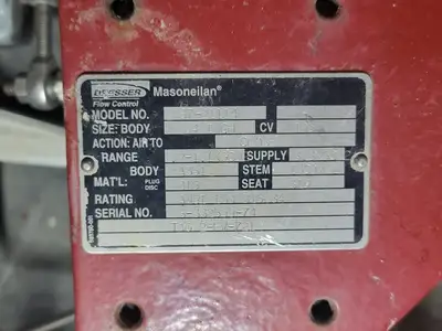 USED MASONEILAN 87-21114