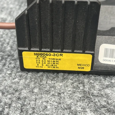 Used Bussmann H60060-3CR Misc Industrial Equipment California US | Davliegogo LLC #1729895