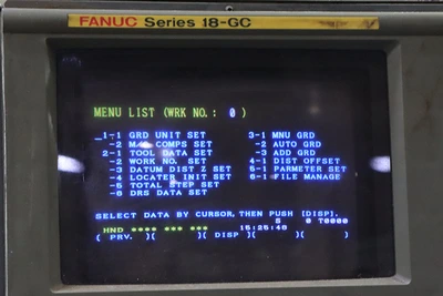 Used 1995 Okamoto OGM 1240UNC, 1995, FANUC 18-OC CNC, I.D. ATTCH., Universal Cylindrical Grinders New Jersey US | Machinery Values #1334040