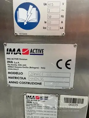 USED 2015 IMA ZANASI 40E