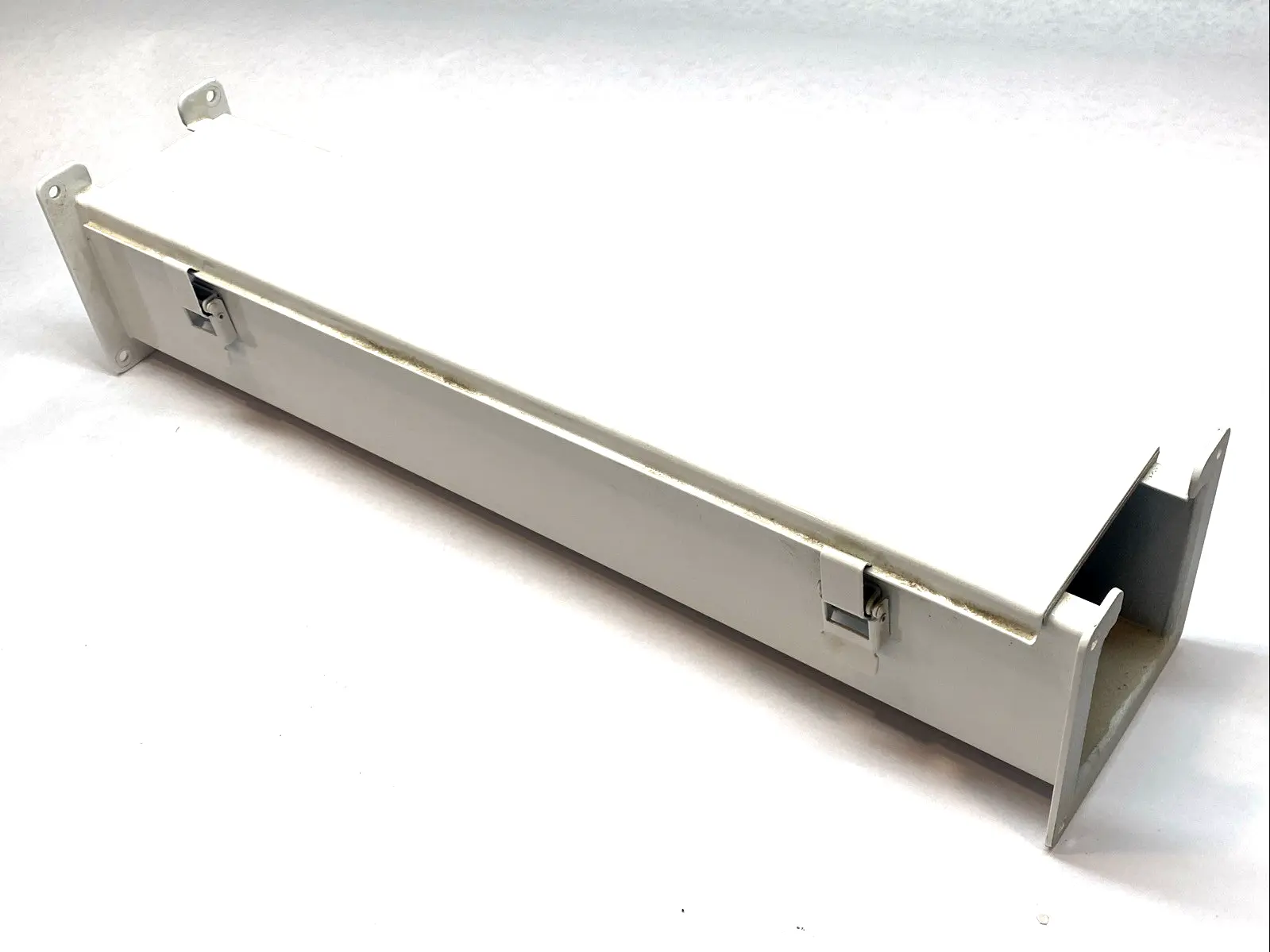 USED HOFFMAN WIREWAY 4X4X24 TYPE 12 LAY-IN HINGED COVER