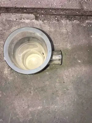 100mm Dia QVF Unequal Tee Pieces; PTU 4/2