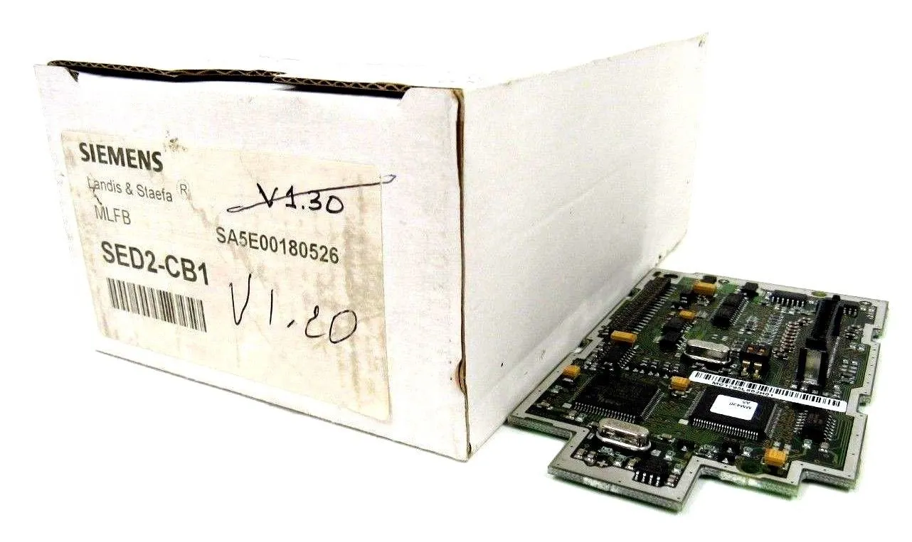 NEW SIEMENS SED2-CB1-V1.20 DRIVE CONTROL BOARD SED2CB1V120