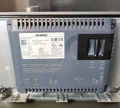 Siemens 6AV2124-1GC01-0AX0 HMI Touch Screen Loc1C35