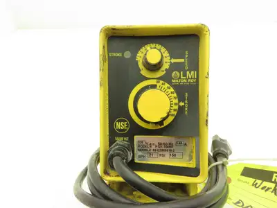 Milton Roy Electronic Dosing Metering Pump 0.21 GPH 150 PSI 120V