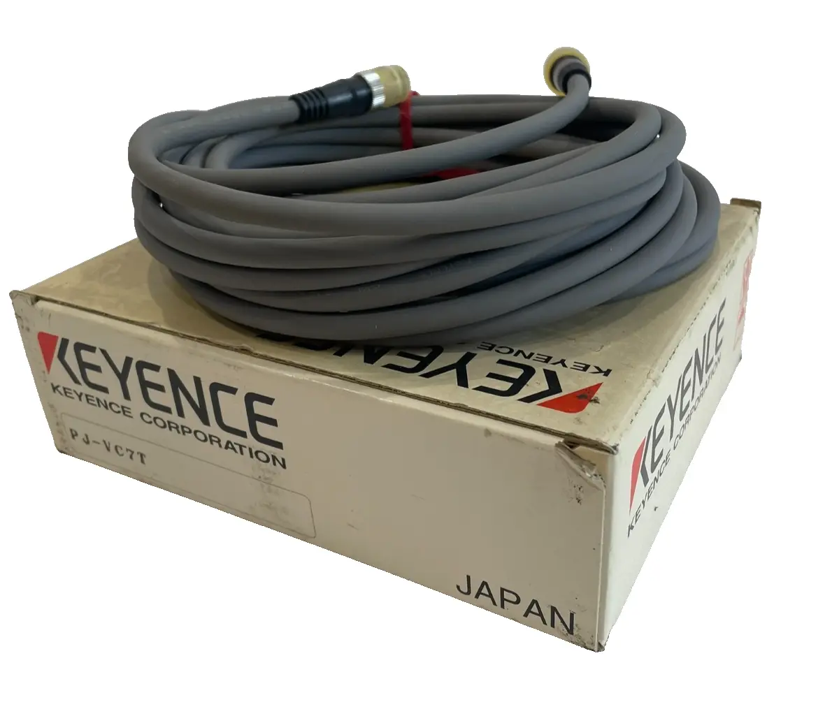 NEW KEYENCE PJ-VC7T CABLE FOR LIGHT CURTAIN PJVC7T