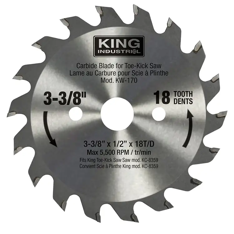New | in-Stock KING CANADA KW-170 Woodworking Saws British Columbia CA | Lenmark #272116