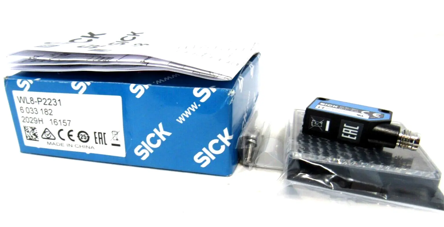 NEW SICK WL8-P2231 PHOTOELECTRIC SENSOR WL8P2231