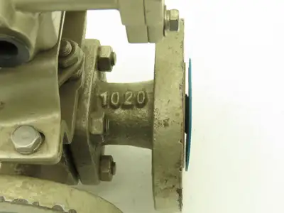 NDV Nippon EPN1304NB-L2 DN20 3/4" Flanged 3-Way Ball Valve & Pneumatic Actuator