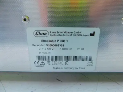 Used ELMA 300 Miscellaneous Laboratory Equipment Texas US | Aucto #1455820