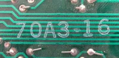 USED GENERAL ELECTRIC DS3800DGRA1FIC REGULATOR CARD 6BA06 70A3-16