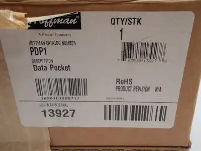 New | in-Stock Hoffman PDP1 Electrical Boxes Michigan US | Maverick Industrial Sales #1395916