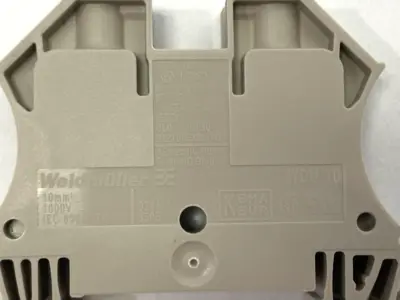 USED WEIDMÜLLER FEED-THROUGH TERMINAL BLOCK 57A 1000V WDU 10 LOT OF 10