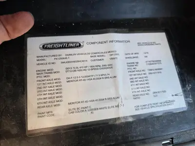 USED 2016 FREIGHTLINER CASCADIA 125