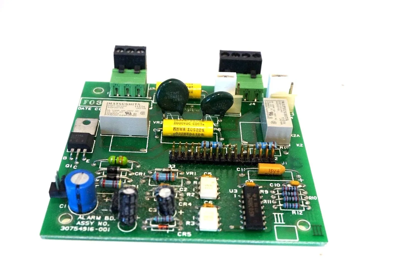 USED HONEYWELL 30754916-001 ALARM BOARD 30754916001