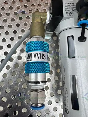 Used FESTO LFR-D-MINI REGULATOR W/ FESTO HEE-D-MINI-24 36PSI/0.25MPA Regulators California US | Equipment Lab #1285488