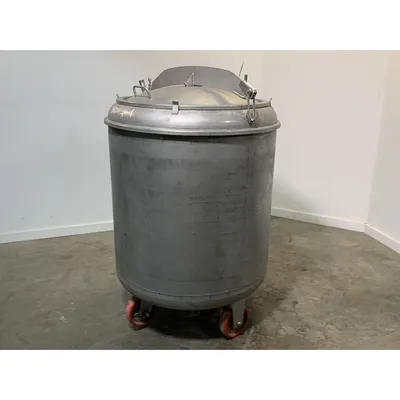 Used Inject Star Stainless Steel Vacuum Drum Batch Tumbler - 500L [PART]