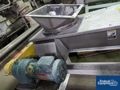 USED Mazzoni Mazzoni Two Stage Single Screw Vacuum Plodder, Model Duplex M350