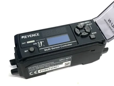 USED KEYENCE MULTI-SENSOR CONTROLLER MAIN UNIT, 4-MAX OUTPUTS, EXPANSIONS