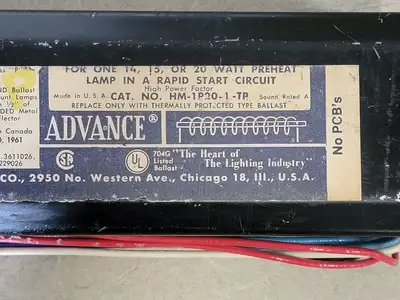 USED ADVANCE TRANFORMER CO HM-1P20-1-TP