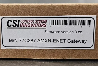 CSI M/N 77C387 AMXN-ENET MODULE. 3E-38