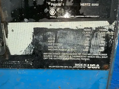 Used MILLER SYNCROWAVE 350LX Tig Welders Ohio US | HGR 24 #1520030