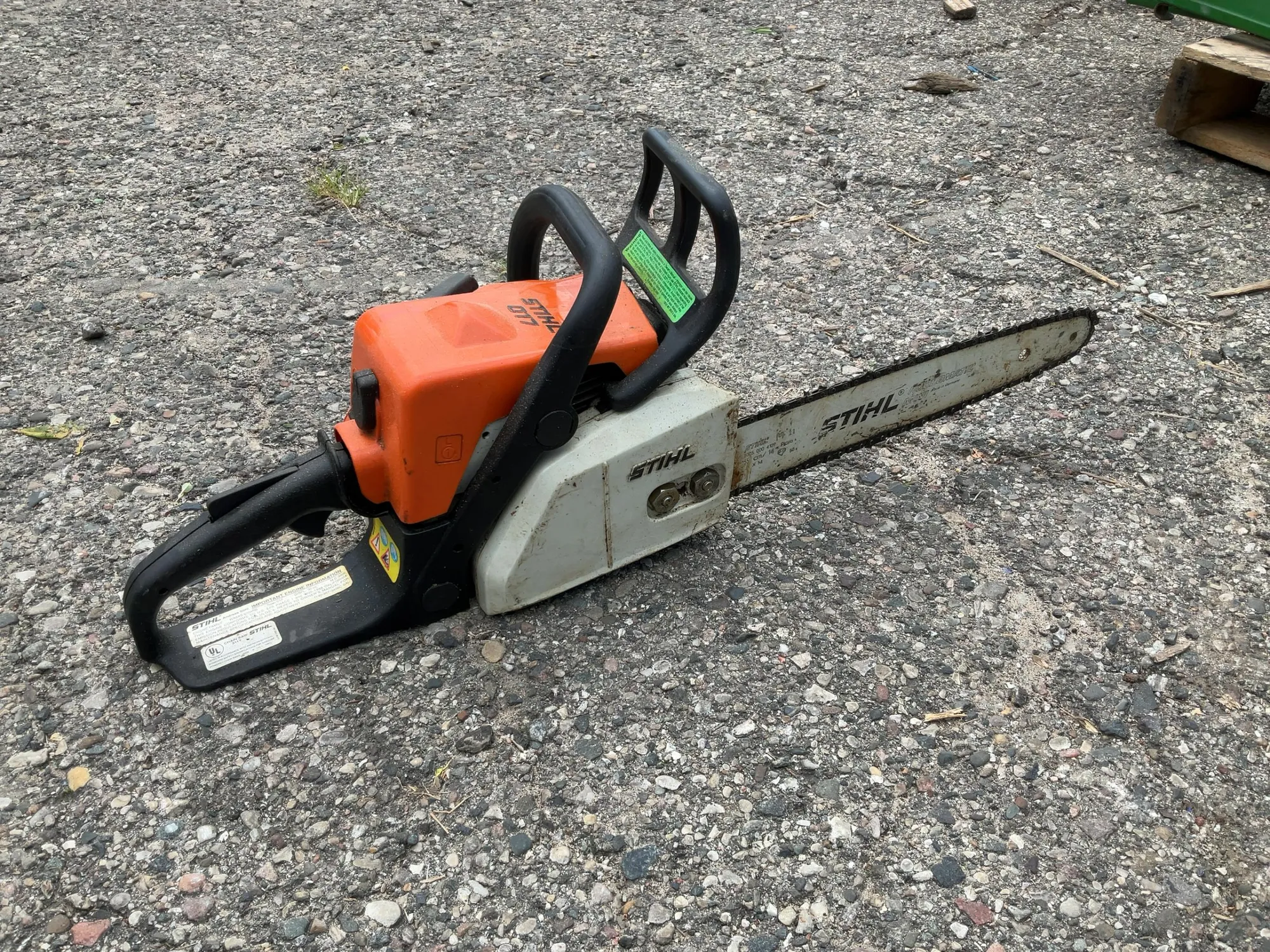 Used STIHL O17 Chainsaws (Landscaping) Michigan US | Miedema Asset Management Group #1322130