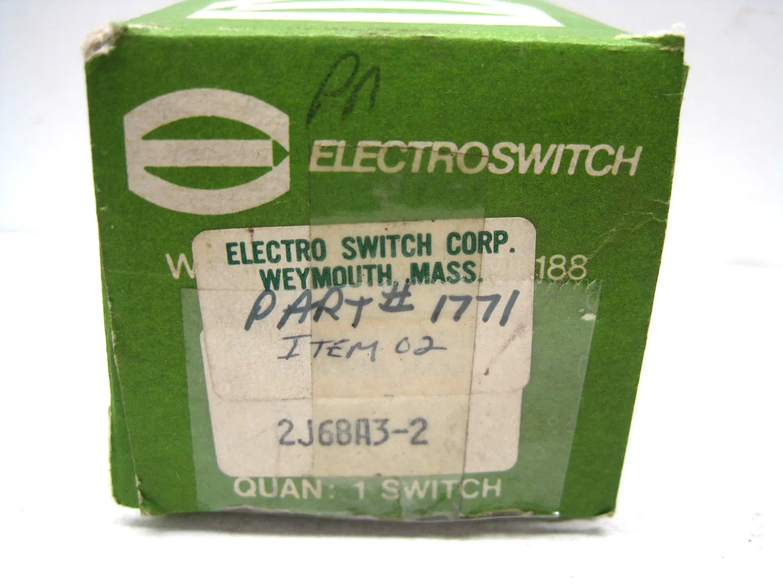 NEW ELECTROSWITCH 2J68A3-2 ROTARY SWITCH 2J68A32