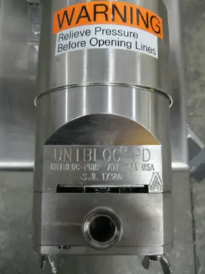 3/4" Unibloc-GP Rotary Gear Pump 3/4 HP Baldor Motor AB 1 HP PowerFlex Drive P16