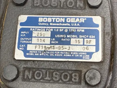 USED BOSTON GEAR F710-15-B5-J