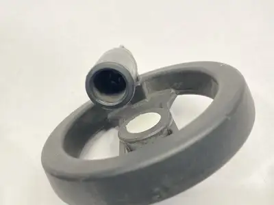 Used RS PRO BLACK TECHNOPOLYMER HAND WHEEL 100MM DIAMETER LOT OF 2 Misc Industrial Equipment | Maverick Industrial Sales #1100134