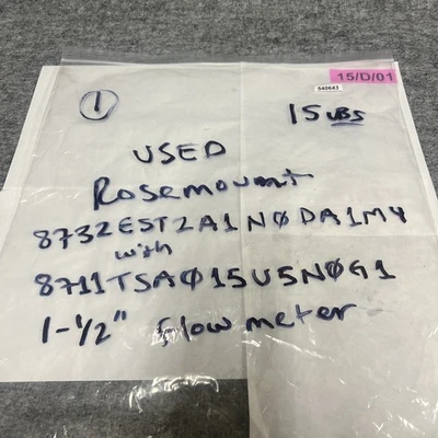 Used Rosemount 8732EST2A1N0DA1M4 Flowmeters California US | Davliegogo LLC #1725469