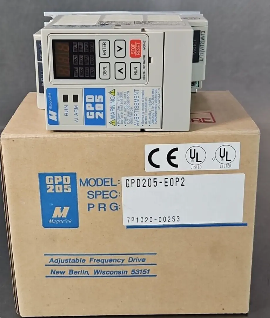 Magnetek GPD205-E0P2 AC Inverter Drive Motor Controller 3 phase loc1D36