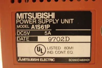 USED MITSUBISHI A1S61P POWER SUPPLY UNIT