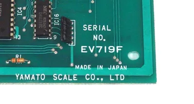 YAMATO SCALE EV719F PC BOARD