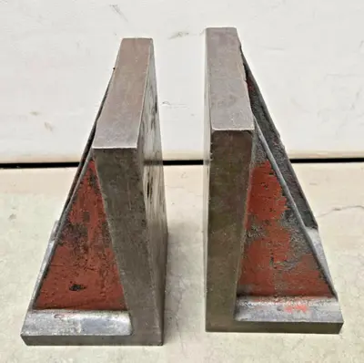2 Pcs Pair Angle Block 6" x 12" x 6" Machinist Tool Milling Precision