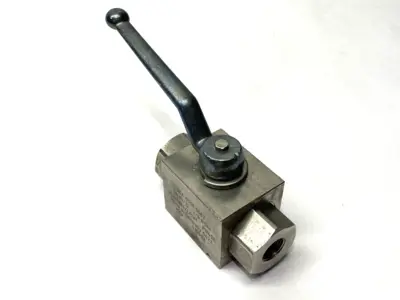 415902 | Stainless Steel Ball Valve 2-Way PN400 DN 10/12 3/8" BSP SHELFWARE - New Other