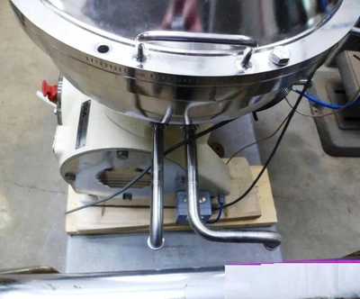 Westfalia CSC 6-06-476 hydro-hermetic clarifier skid, 316L SS.