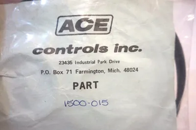 2 NEW ACE CONTROLS 1500-015 SEAL KIT 1500015