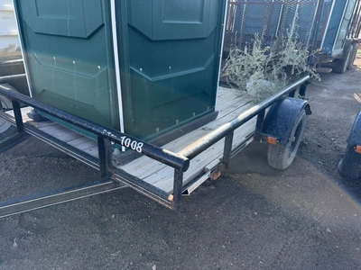 Used 2016 CARRYON TRAILERS 6X8GW2KPT UTILITY TRAILER Flatbed Trailers Texas US | Miedema Asset Management Group #1315844