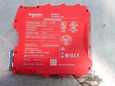 Used SCHNEIDER ELECTRIC XPSMCMCP0802 Programmable Logic Controllers Ohio US | HGR 24 #1006751