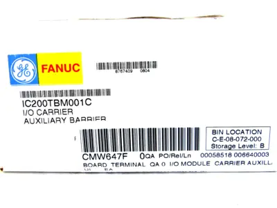 NEW GE FANUC IC200TBM001C I/O AUXILIARY