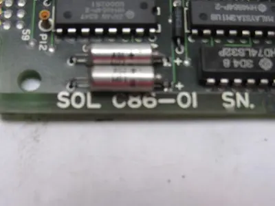 Sodick SOL C86-0I REV B PLC Circuit Board Card From Fine Sodick FS-A4F