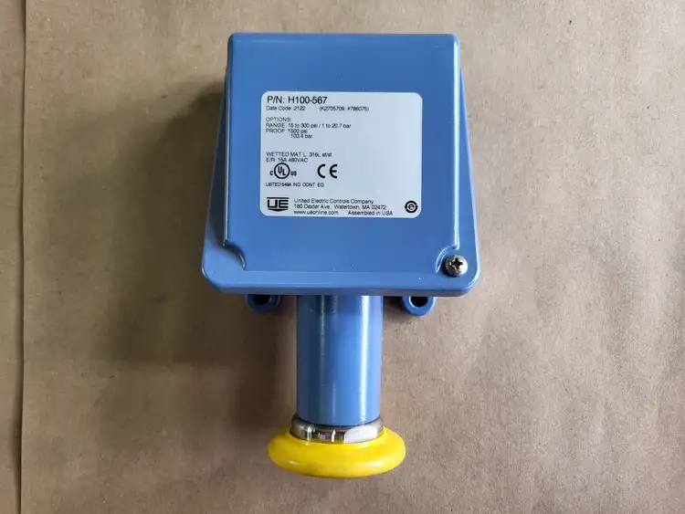 New | in-Stock UNITED ELECTRIC CONTROLS H100-567 Switchgears British Columbia CA | Lenmark #240693
