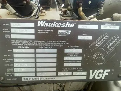 USED 2005 WAUKESHA L36GL