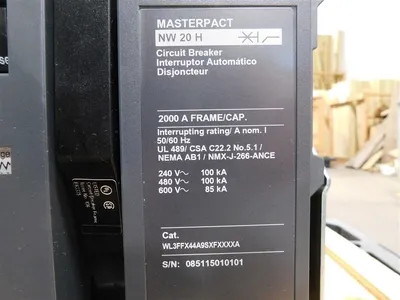 USED SQUARE D NW 20 H