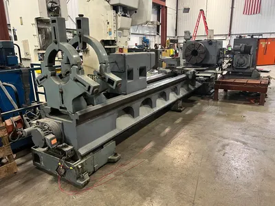 1983 LODGE & SHIPLEY 36" X 144" Oil Field & Hollow Spindle Lathes | Timco, Inc. (6)